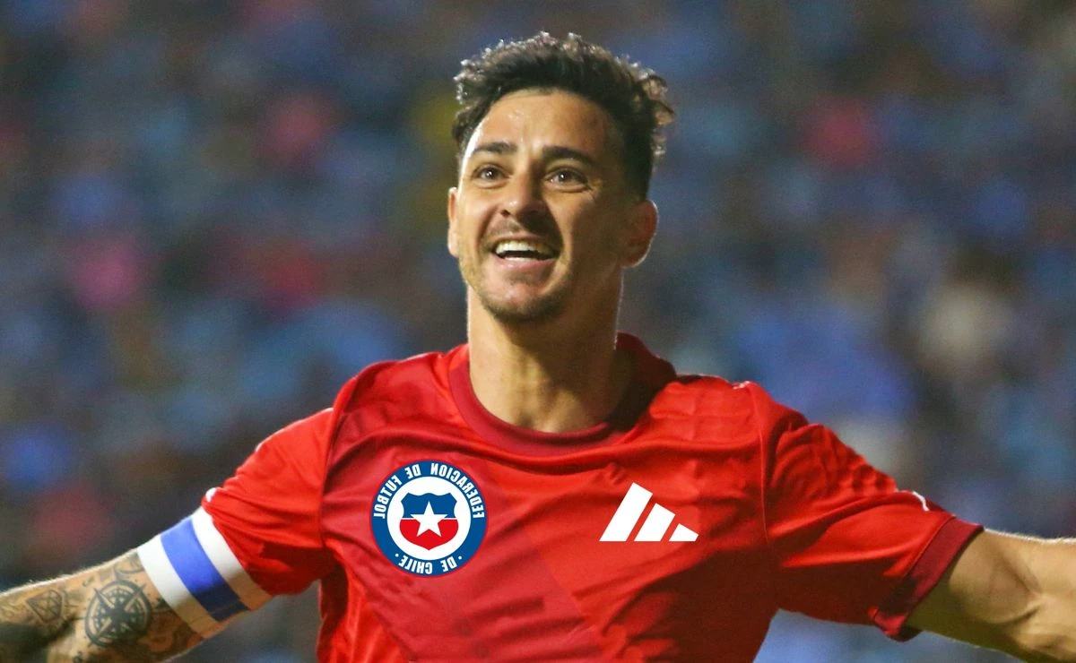Fernando Zampedri celebrando gol con Universidad Católica